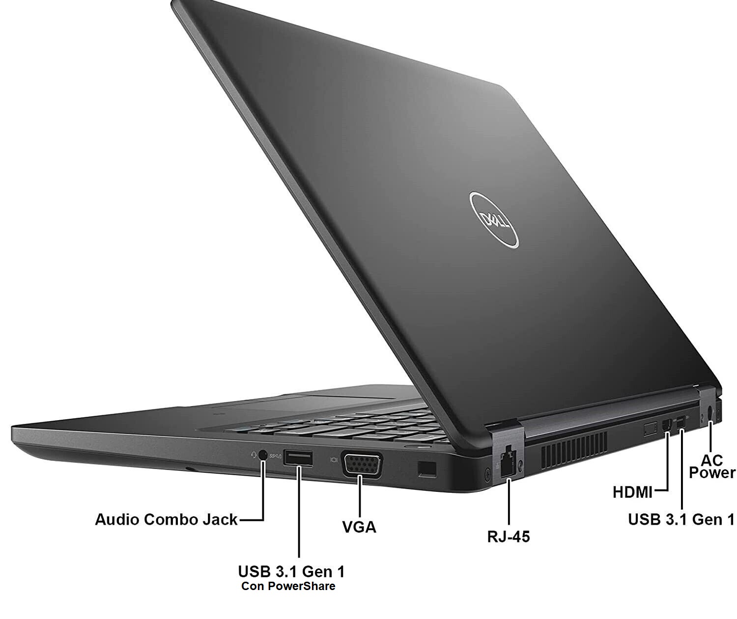 Laptop Dell Latitude 5490 Intel Core i7 8th Gen 32GB RAM + 256GB SSD - Imagen 5